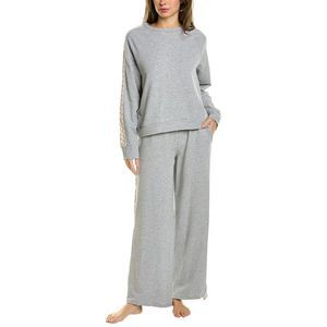 Dkny Womens  2Pc Pajama Set, Grey